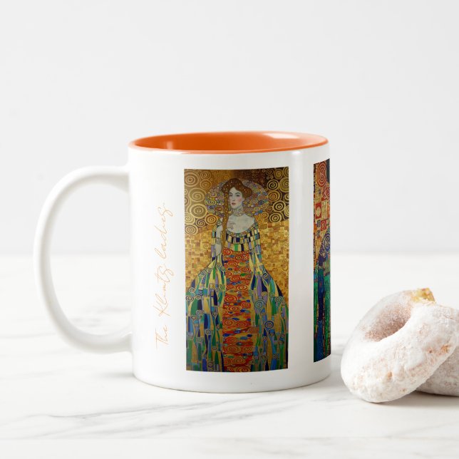 Tasse 2 Couleurs Les dames klimtz (Avec donut)