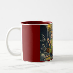 Tasse 2 Couleurs Les délices du donjon : l'évasion du spaghetti