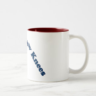 Tasse 2 Couleurs Les doubles cadeaux de rechange de genou