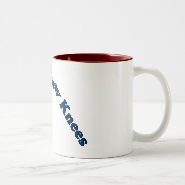 Tasse 2 Couleurs Les doubles cadeaux de rechange de genou | (Droit)