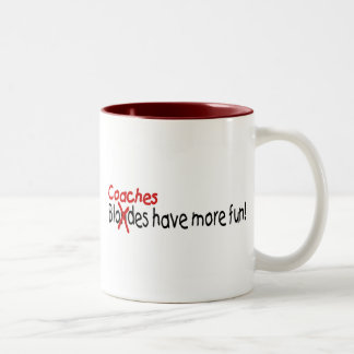 Tasse 2 Couleurs Les entraîneurs ont plus d'amusement