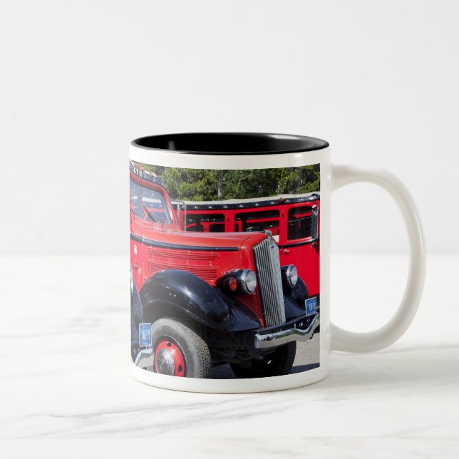 Tasse 2 Couleurs Les Etats-Unis, Montana, parc est de glacier, (Droit)