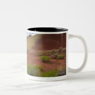Tasse 2 Couleurs Les Etats-Unis, Orégon, Mitchell, voie parmi pein