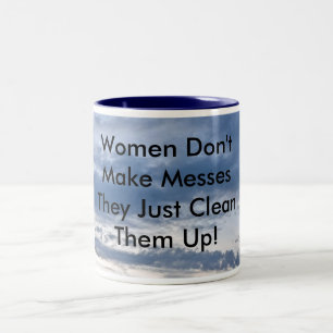 Tasse 2 Couleurs Les femmes ne font pas de folies