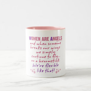 Tasse 2 Couleurs Les femmes sont des anges
