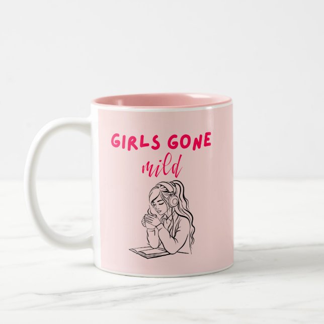Tasse 2 Couleurs Les filles sont devenues douces (Gauche)