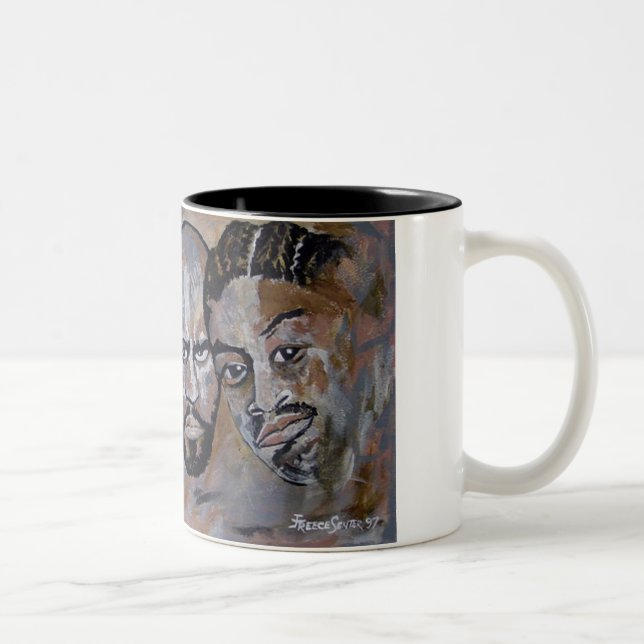 Tasse 2 Couleurs Les garçons (Droit)