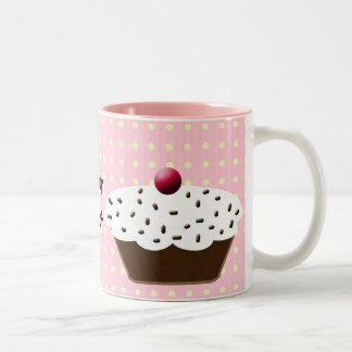 Tasse 2 Couleurs Les gâteaux mignons