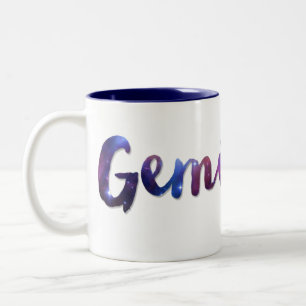Tasse 2 Couleurs Les Gémeaux Deux-Ont modifié la tonalité la tas