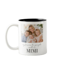Les gens que j'aime m'appellent Mimi Cadeau Photo