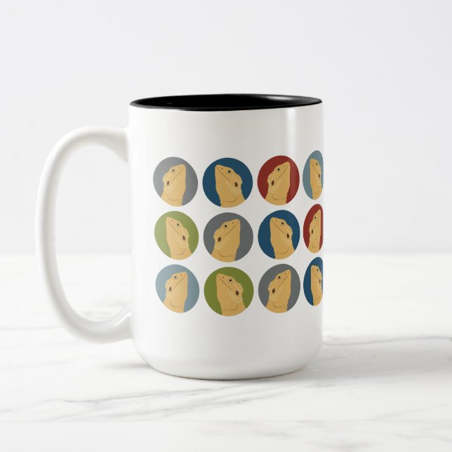 Tasse 2 Couleurs Les grenouilles à dragon (Gauche)