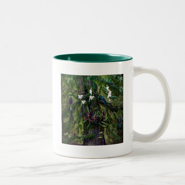 Tasse 2 Couleurs Les jungles de Tikal (Droit)