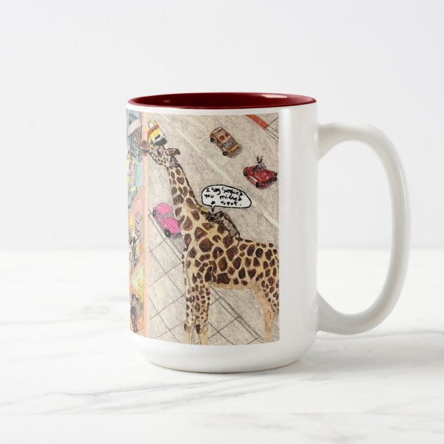 Tasse 2 Couleurs Les Laveuses (Droit)