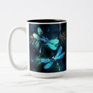 Tasse 2 Couleurs Les libellules du lac