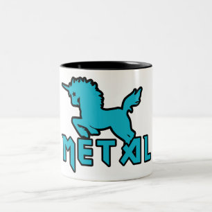 Tasse 2 Couleurs Les licornes sont métalliques