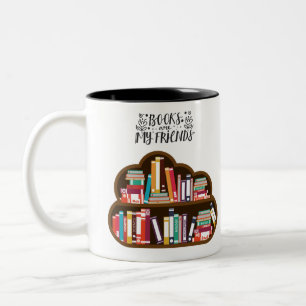 Tasse 2 Couleurs Les livres sont mes amis