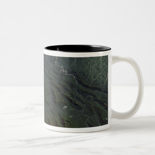 Tasse 2 Couleurs Les montagnes des Andes (Droit)