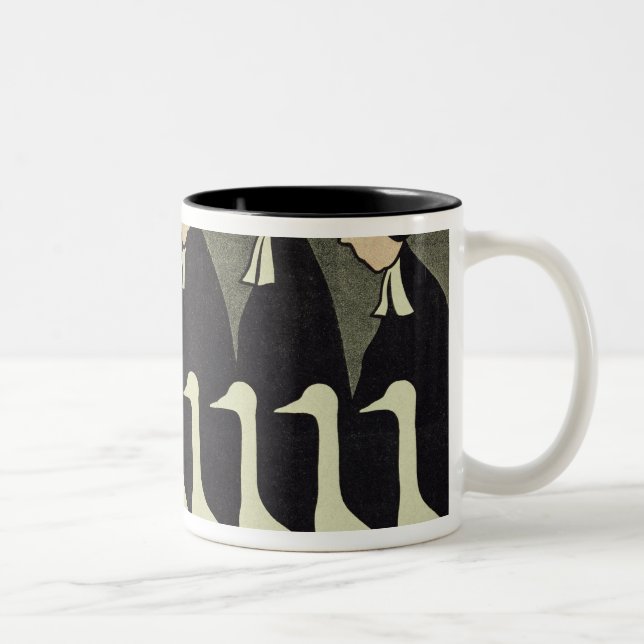 Tasse 2 Couleurs Les oies, anticléricales (Droit)