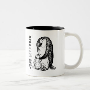 Tasse 2 Couleurs Les papas connaissent mieux