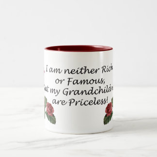 Tasse 2 Couleurs Les petits-enfants sont inestimables