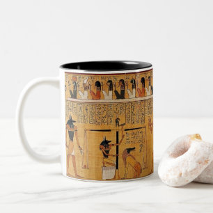 Tasse 2 Couleurs Les pharaons de l'art d'Egypte antique