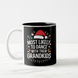 Tasse 2 Couleurs Les plus susceptibles de danser avec leur famille