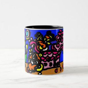 Tasse 2 Couleurs Les poissons clowns adorent