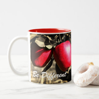 Tasse 2 Couleurs Les Pommes Rouges Sont Différents Inspirationnels