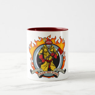 Tasse 2 Couleurs Les pompiers ne craignent aucun feu