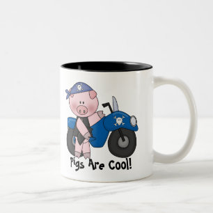 Tasse 2 Couleurs Les porcs sont frais