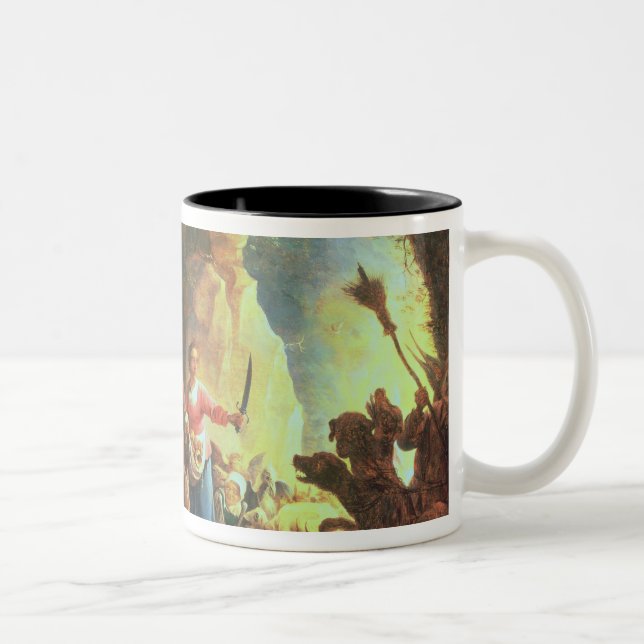 Tasse 2 Couleurs Les portes de Hades (Droit)