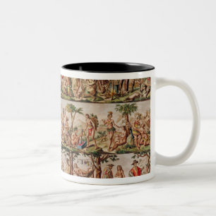 Tasse 2 Couleurs Les principaux peuples des Amériques, c.1798-99