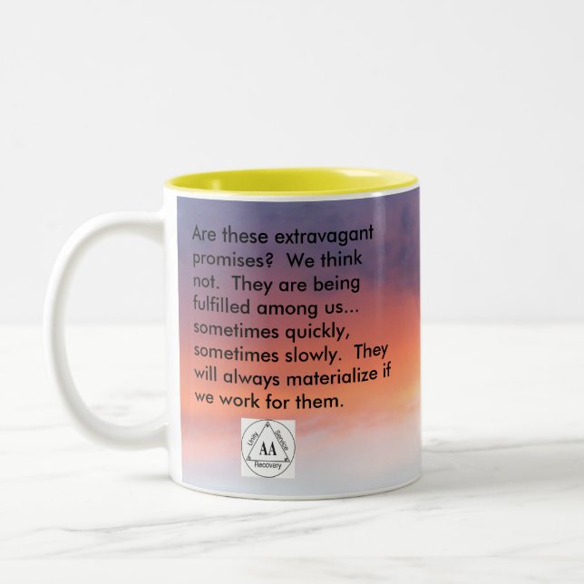Tasse 2 Couleurs Les promesses (Gauche)