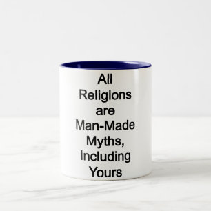 Tasse 2 Couleurs Les religions sont des mythes