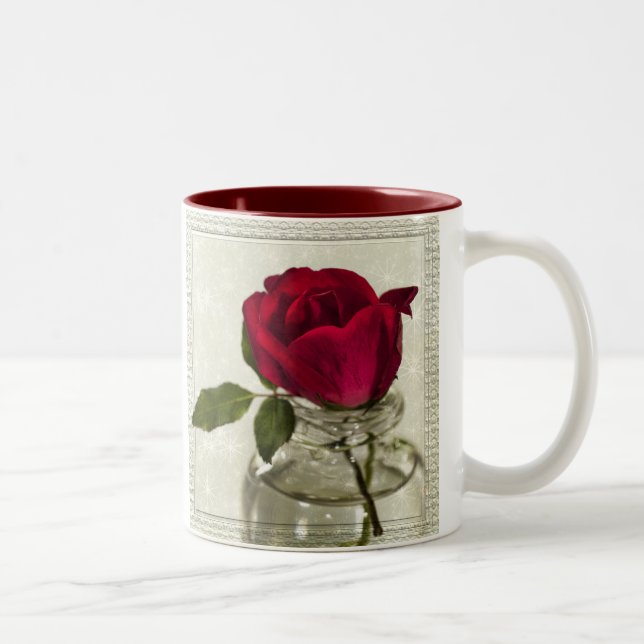 Tasse 2 Couleurs Les roses sont rouges (Droit)