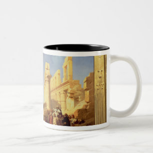 Tasse 2 Couleurs Les ruines du palais de Karnak chez Thebes