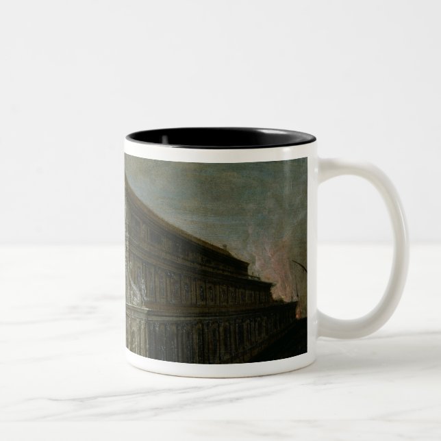 Tasse 2 Couleurs Les sept merveilles du monde (Droit)