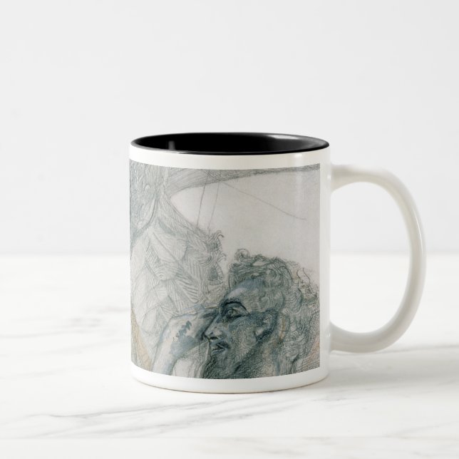 Tasse 2 Couleurs Les six séraphins à ailes du prophète (Droit)