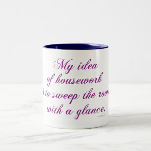 Tasse 2 Couleurs Les travaux domestiques
