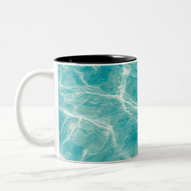 Tasse 2 Couleurs les vagues de la mer (Gauche)