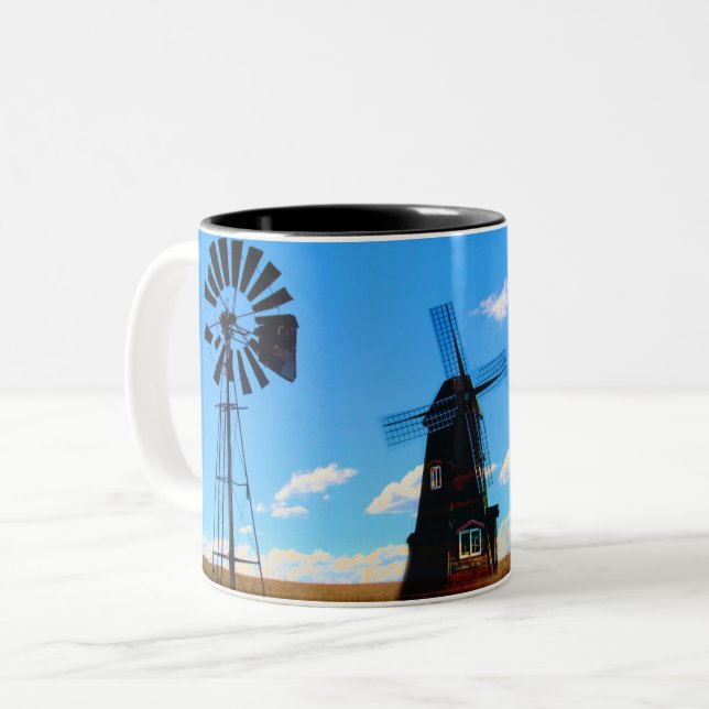 Tasse 2 Couleurs Les vents du changement (Devant gauche)