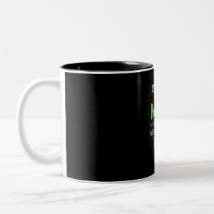 Tasse 2 Couleurs Les vrais hommes mangent des légumes