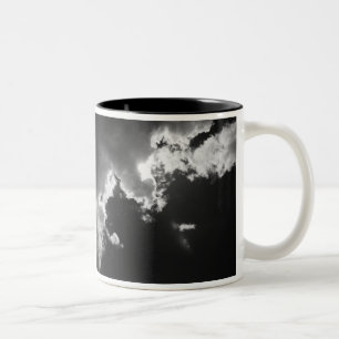 Tasse 2 Couleurs L'espoir dans la doublure d'argent des nuages.
