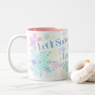 Tasse 2 Couleurs Let It Snow!