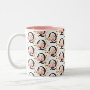 Tasse 2 Couleurs Lettre Q