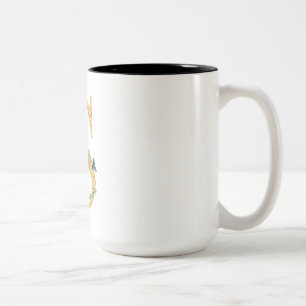 Tasse 2 Couleurs Lettre s