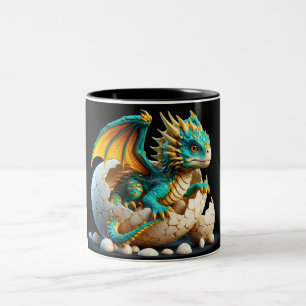 Tasse 2 Couleurs L'éveil de Solara : le destin d'un dragon