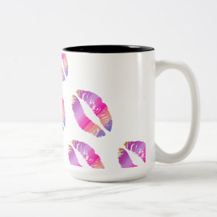 Tasse 2 Couleurs Lèvres élégantes #15