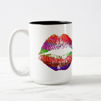 Tasse 2 Couleurs Lèvres élégantes #33