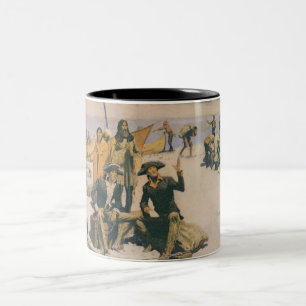 Tasse 2 Couleurs Lewis et Clark chez le fleuve Columbia